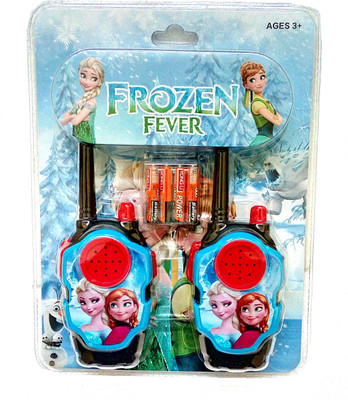 

TALKING GANESHA Walkie Talkie with 2 Player System Toy for kids - FROZEN (8 BATTERIES INCLUDED).