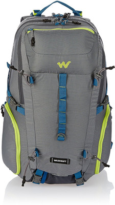 

Wiki by Wildcraft Daypack 35 Grey Blu Rucksack Rucksack - 30.6 L(Grey)