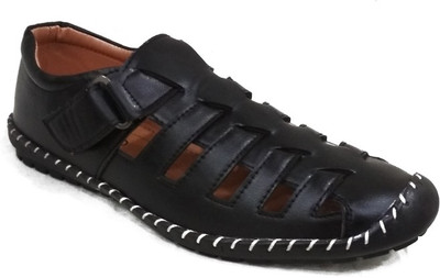 

Stylish Men Black Sandals