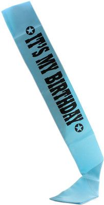 

Tootpado Its My Birthday Sash - Blue - (2FNS32)