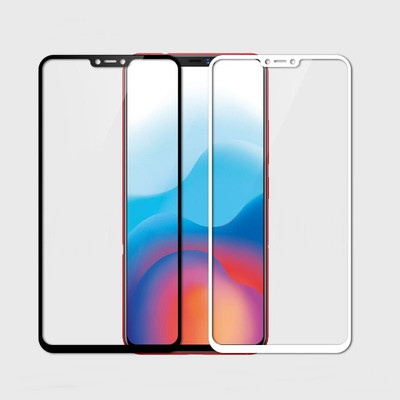 XCREET Edge To Edge Tempered Glass for Vivo V9(Pack of 2)