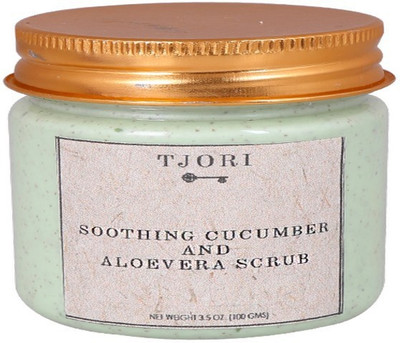 

Tjori Soothing Cucumber And Aloe Vera Scrub(100 g)