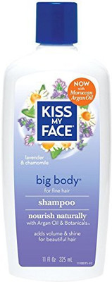 

Kiss My Face Big Body Shampoo For Thicker Fuller Hair With Argan Oil(325.31 ml)