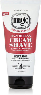 

Softsheen Carson Magic Razorless Cream Shave - Extra Strength for Coarse Beards, 6 oz(170 g)