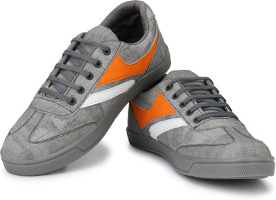 

Yodi Vertiuon Grey Canvas Sneakers Casual Shoes for Running and Walking Sneakers For Men(Grey