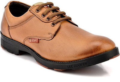 

Lee Cooper Lace Up For Men(Tan