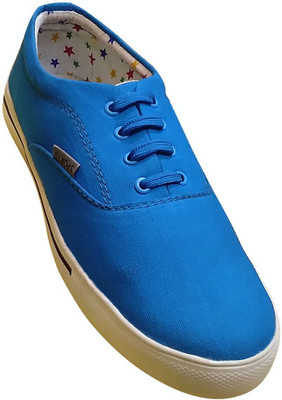 

jkt Men's Stylish Casuals Canvas Shoes, Corporate Casuals, Casuals, Outdoors, Party Wear, Sneakers Casuals For Men(Blue