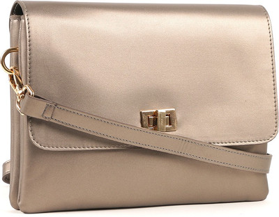 

Carlton London Women Casual Grey PU Sling Bag