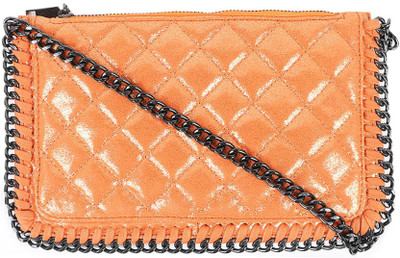 

Carlton London Women Casual Orange PU Sling Bag