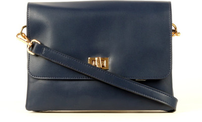 

Carlton London Women Casual Blue PU Sling Bag