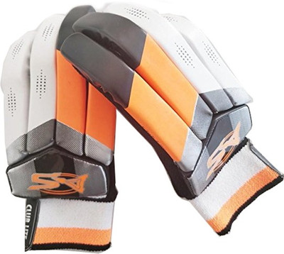 

HeadTurners Cricket Batting Right Hand Gloves-Club Lite Batting Gloves (Free Size, White)