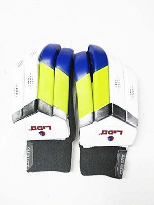 

HeadTurners Batting gloves_Adult Size Batting Gloves (Free Size, White)