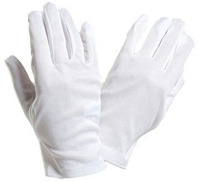

HeadTurners Cricket Batting and Wicketkeeping White inners Soft Cotton Full Size Batting Gloves (Free Size, White)
