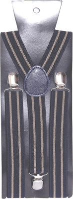 

Homeshopeez Y- Back Suspenders for Men, Boys, Girls, Women(Black)