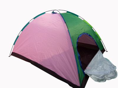 

GALLAXY Perfect camping tent Tent - For 12(Silver), Green;pink
