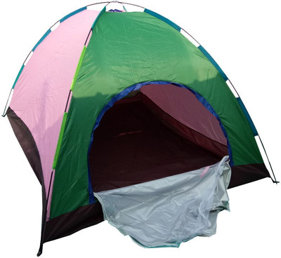 

our collection Camping Tent Tent - For 6 parson(Silver), Pink & green