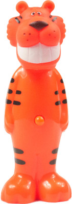 

Ole Baby Brings you the collectors edition of Bounce Up Funny Smiling Tiger Headed Kids Push Button Cum Toy (Age-3+ years) Extra Soft Toothbrush