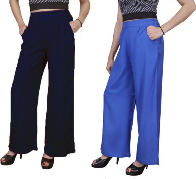 Lili Slim Fit Women Dark Blue, Blue Trousers