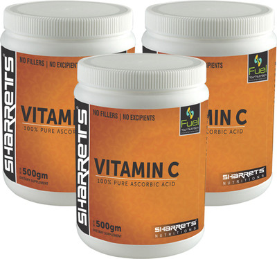 

SHARRETS NUTRITIONS Vitamin C - PACK OF 3(1500 g)