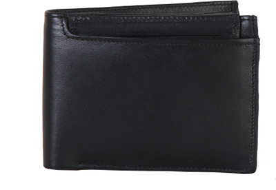 

Zeolix Men Black Genuine Leather Wallet(7 Card Slots)