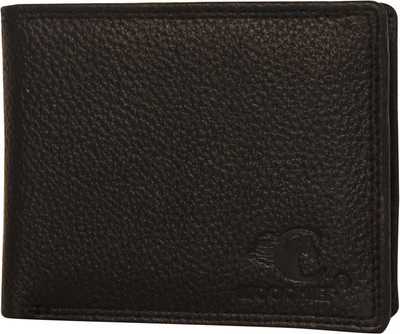 

Moochief Men Black Genuine Leather Wallet(3 Card Slots)