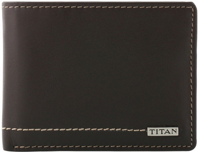 

Titan Men Formal Brown Genuine Leather Wallet(11 Card Slots)