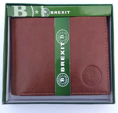 

BREXIT Men Brown Artificial Leather Wallet(3 Card Slots)