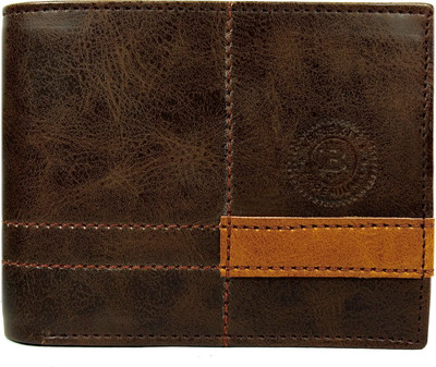 

BREXIT Men Brown Artificial Leather Wallet(3 Card Slots)
