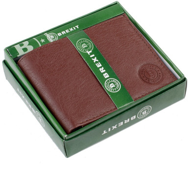 

BREXIT Men Brown Artificial Leather Wallet(3 Card Slots)