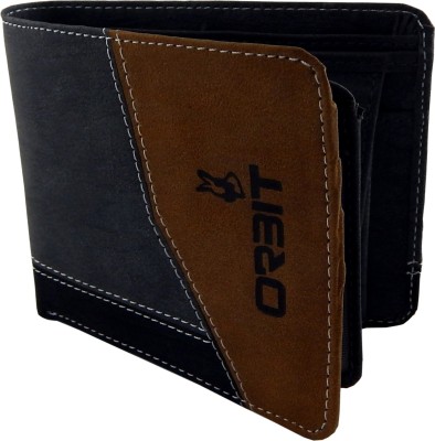 

Orbit Men Blue Artificial Leather, Fabric Wallet(5 Card Slots)