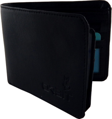

Orbit Men Black Artificial Leather, Fabric Wallet(6 Card Slots)