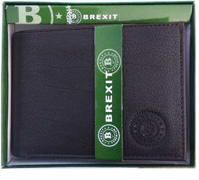 

BREXIT Men Black Artificial Leather Wallet(5 Card Slots)