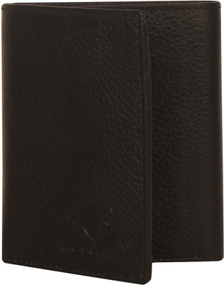 

moochief Men Black Genuine Leather Wallet(5 Card Slots)