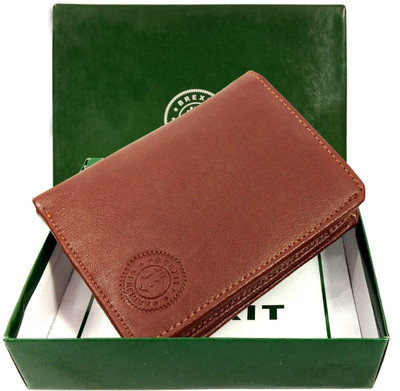 

BREXIT Men Brown Artificial Leather Wallet(7 Card Slots)