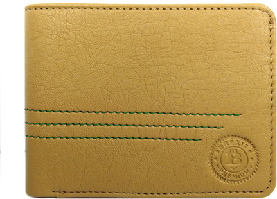 

BREXIT Men Tan Artificial Leather Wallet(3 Card Slots)
