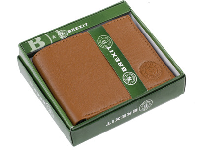 

BREXIT Men Tan Artificial Leather Wallet(3 Card Slots)