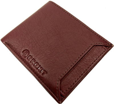Slots 5 Artificial Leather Brexit Brown Wallet Men Card nOP80wk