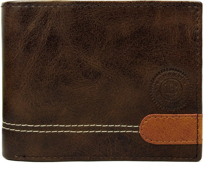 

BREXIT Men Casual Brown Artificial Leather Wallet(7 Card Slots)