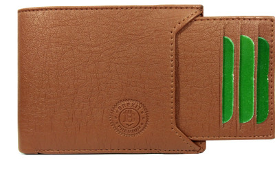 

BREXIT Men Tan Artificial Leather Wallet(5 Card Slots)