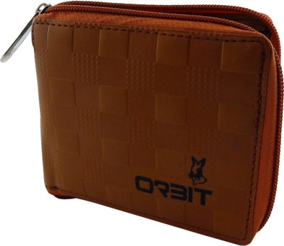 

Orbit Men Khaki Artificial Leather, Fabric Wallet(5 Card Slots)