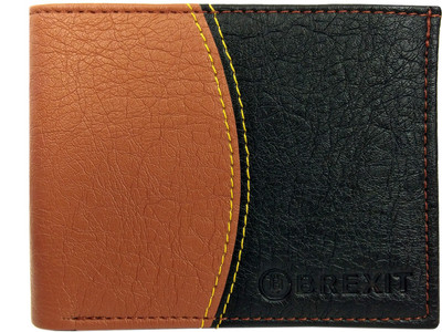 

BREXIT Men Brown Artificial Leather Wallet(5 Card Slots)