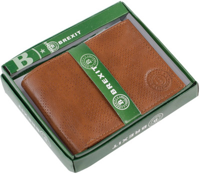 

BREXIT Men Brown Artificial Leather Wallet(3 Card Slots)