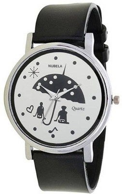 

NUBELA New Analog Black Color Watch - For Girls