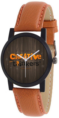 

TRUE KART NEW BROWN LEATHER STRAP MEN WATCH FRESH DEAL 2018 Watch - For Men