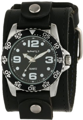 

Nemesis Black8334 Nemesis Men's LBB097K Classics Groovy Look Watch Watch - For Men