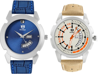 

Knotyy KNTYM28-M10 Day and Date Watch - For Men
