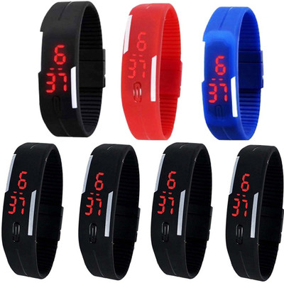 

Arihant Retails AR_163 LED Digital Band Watch (for all age group) Watch - For Men & Women