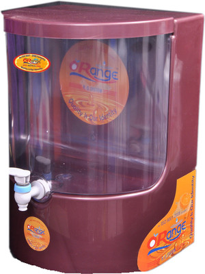 

orange Dolphin Maroon RO System 10 L RO Water Purifier(Maroon)