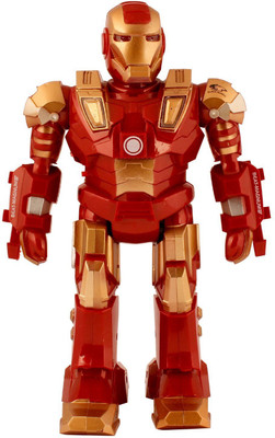 

Darling Toys Avengers Hero Iron Man With Flash Light & Sound Action Figure Toy(Multicolor)