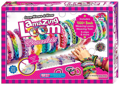 

Grab Offers Amazing Loom Bracelets Loop, Weave And Wear Easy Way For Learning Weaving And Such Activities For Kids.